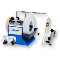 Tormek T-4 Water Cooled Sharpening System With NVR Switch & SE-77 Square Jig & Kirschen Chisel F.O.C. £419.95
